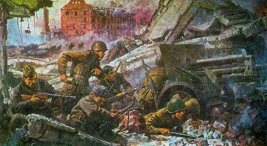 V okopih za Stalingrad