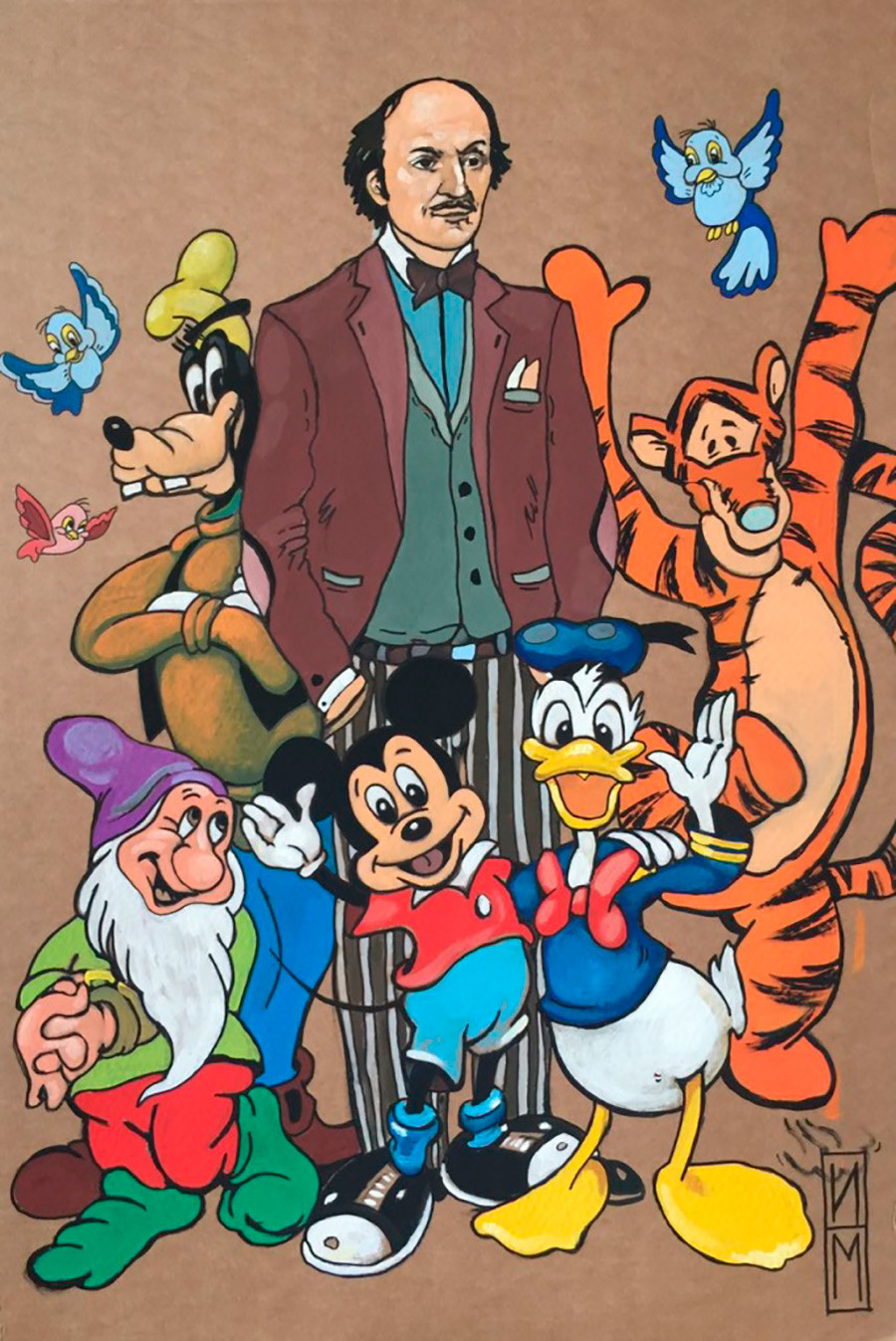 “Platov bought Disney to please children” by Maksim Ilinov