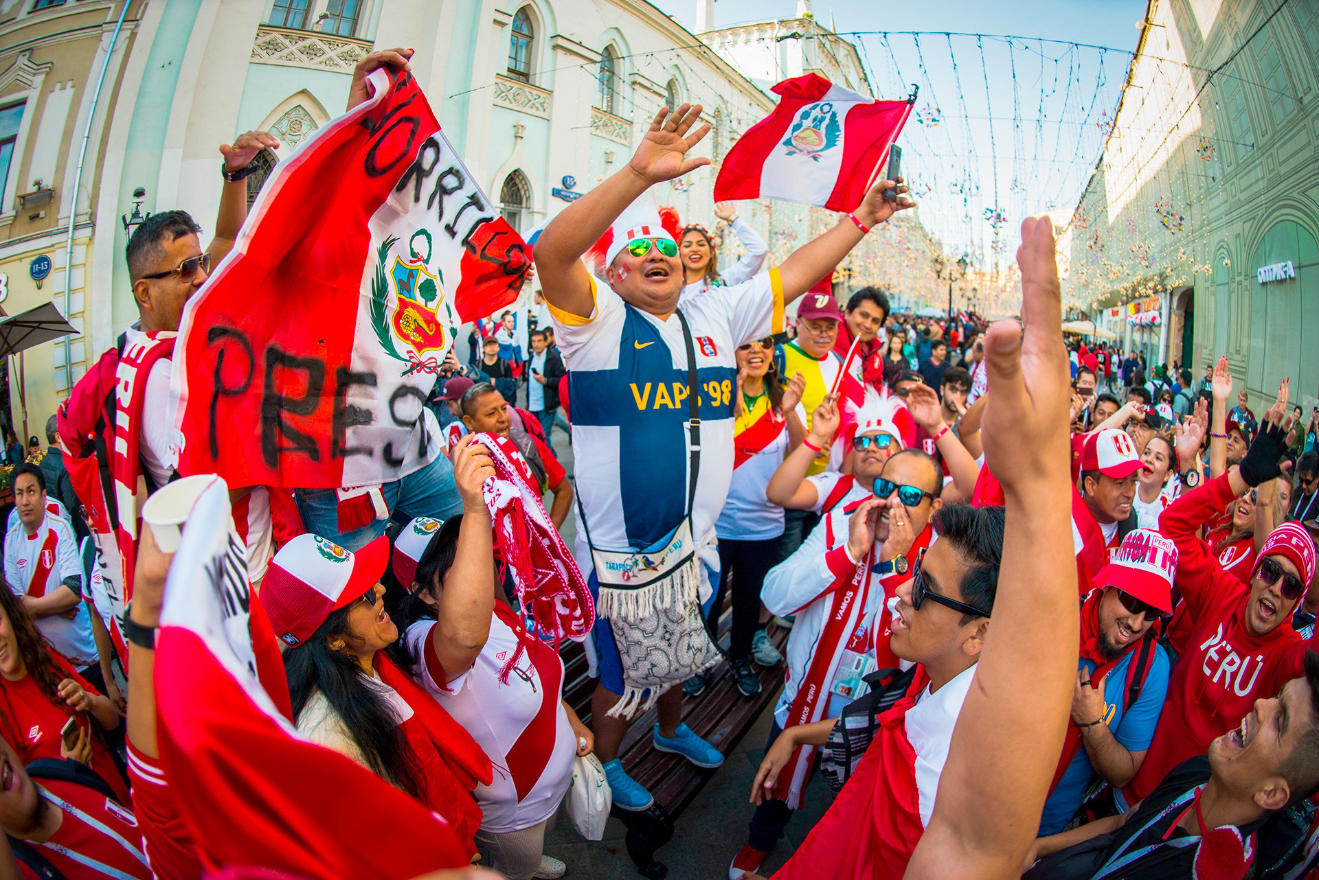 The Peruvians are in fine voice ahead of their first World Cup Finals since 1982. They’ll be looking to shrug off the threat of France, Denmark, and Australia.