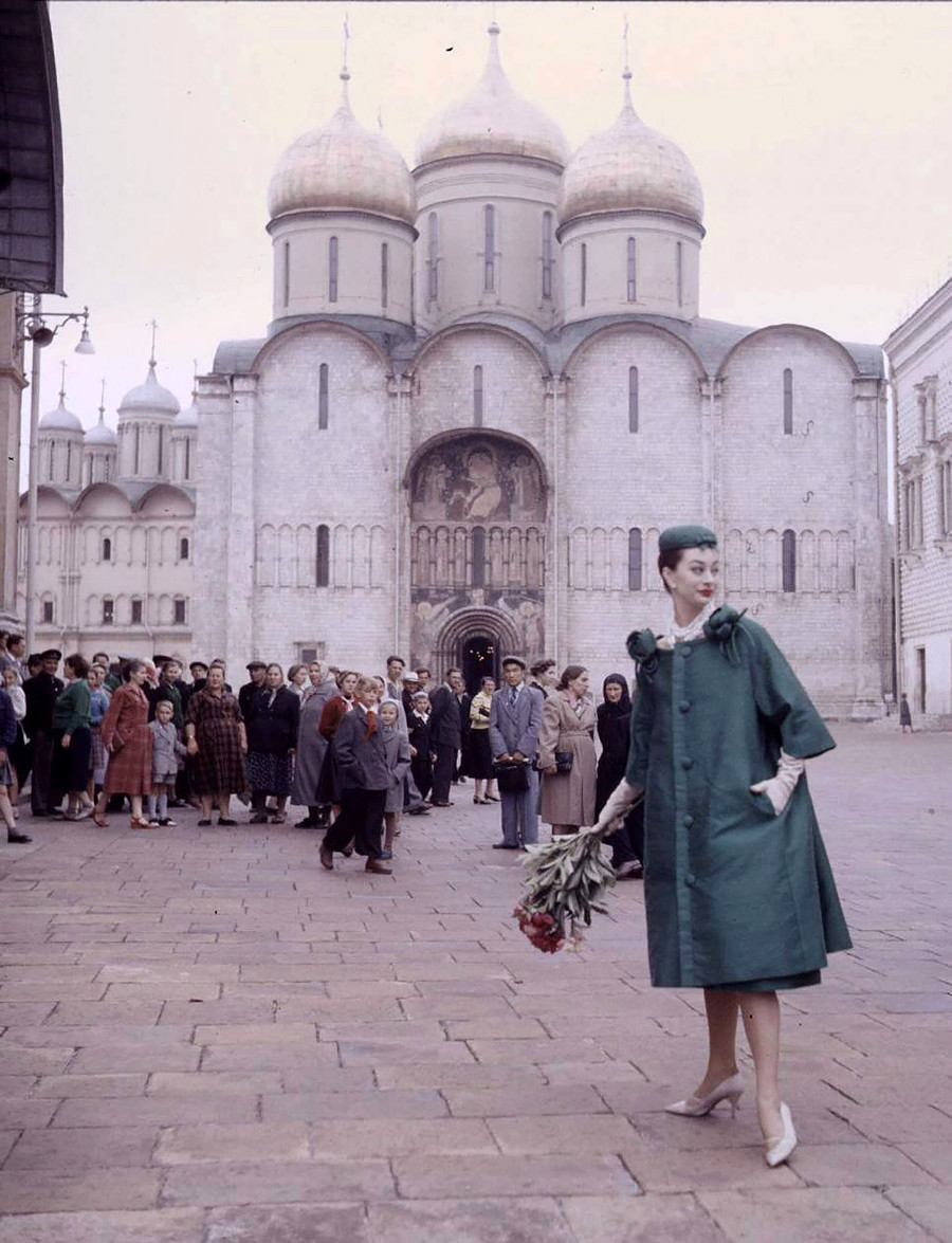 クリスチャン・ディオールのコレクション、モスクワ、1959年