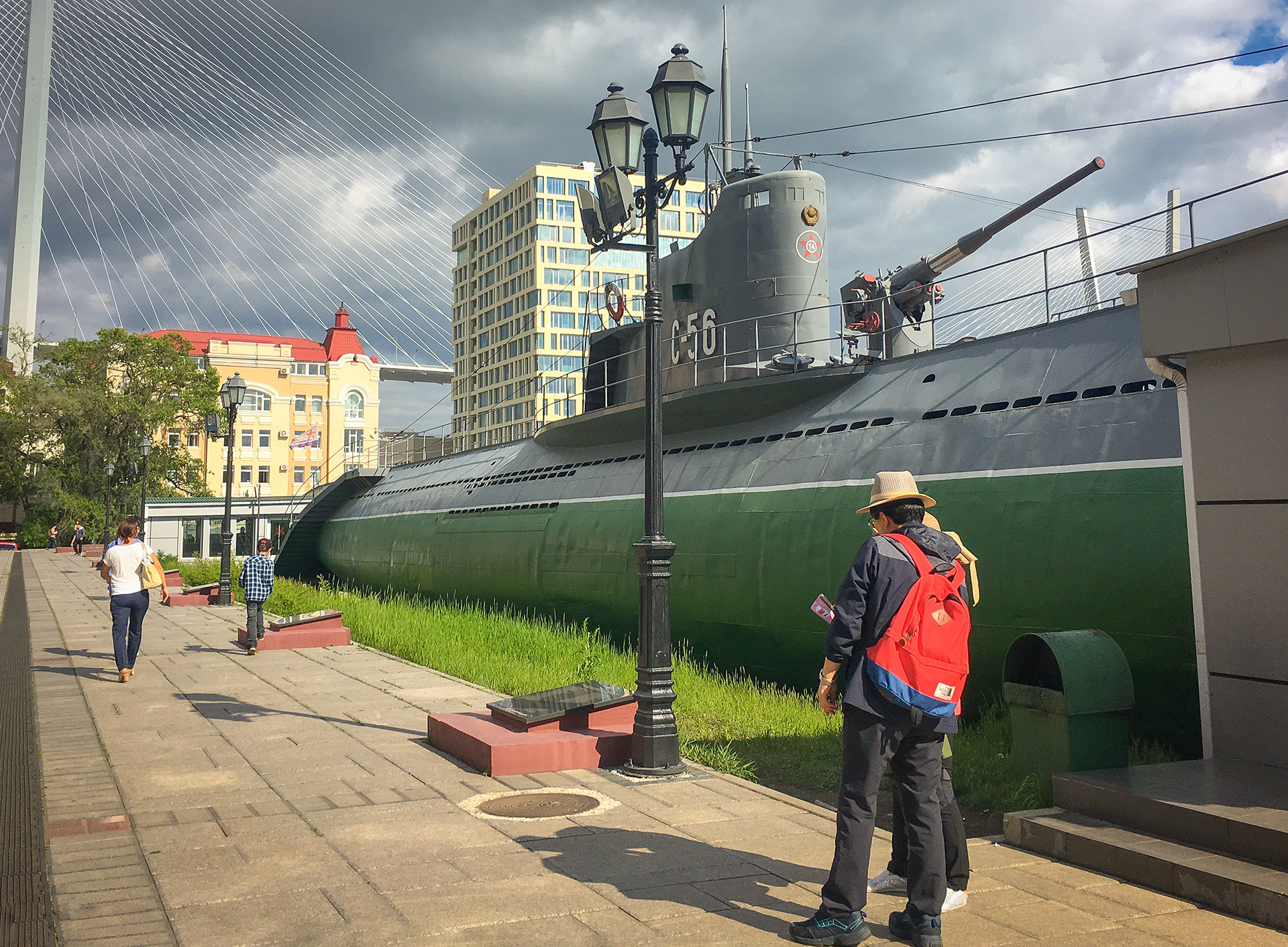 S-56, a Stalinets-class submarine of the Soviet Navy.