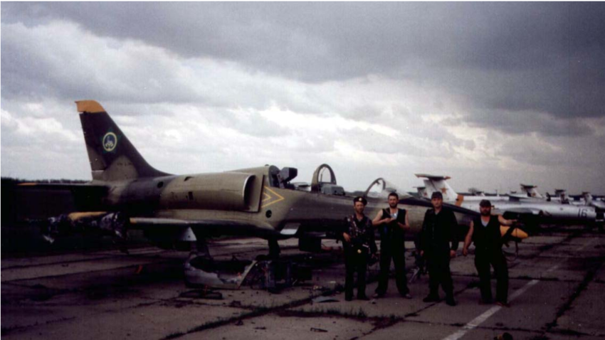 Pripadniki čečenskega letalstva, 1994 