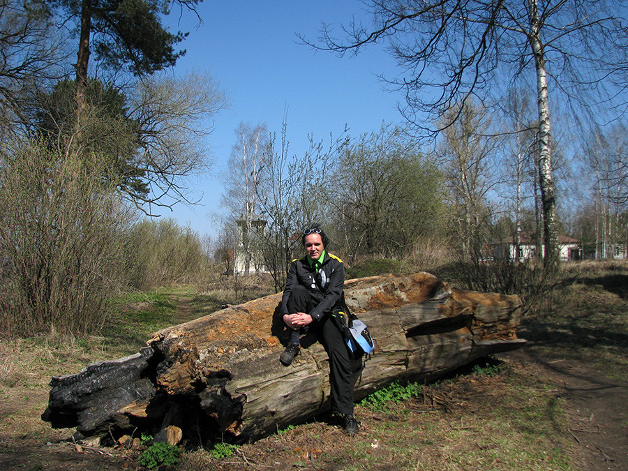 Nos arredores de Moscou, em 2009.