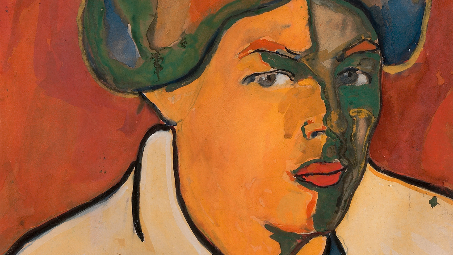 Portrait de femme par Kasimir Malevitch, 1910-1911