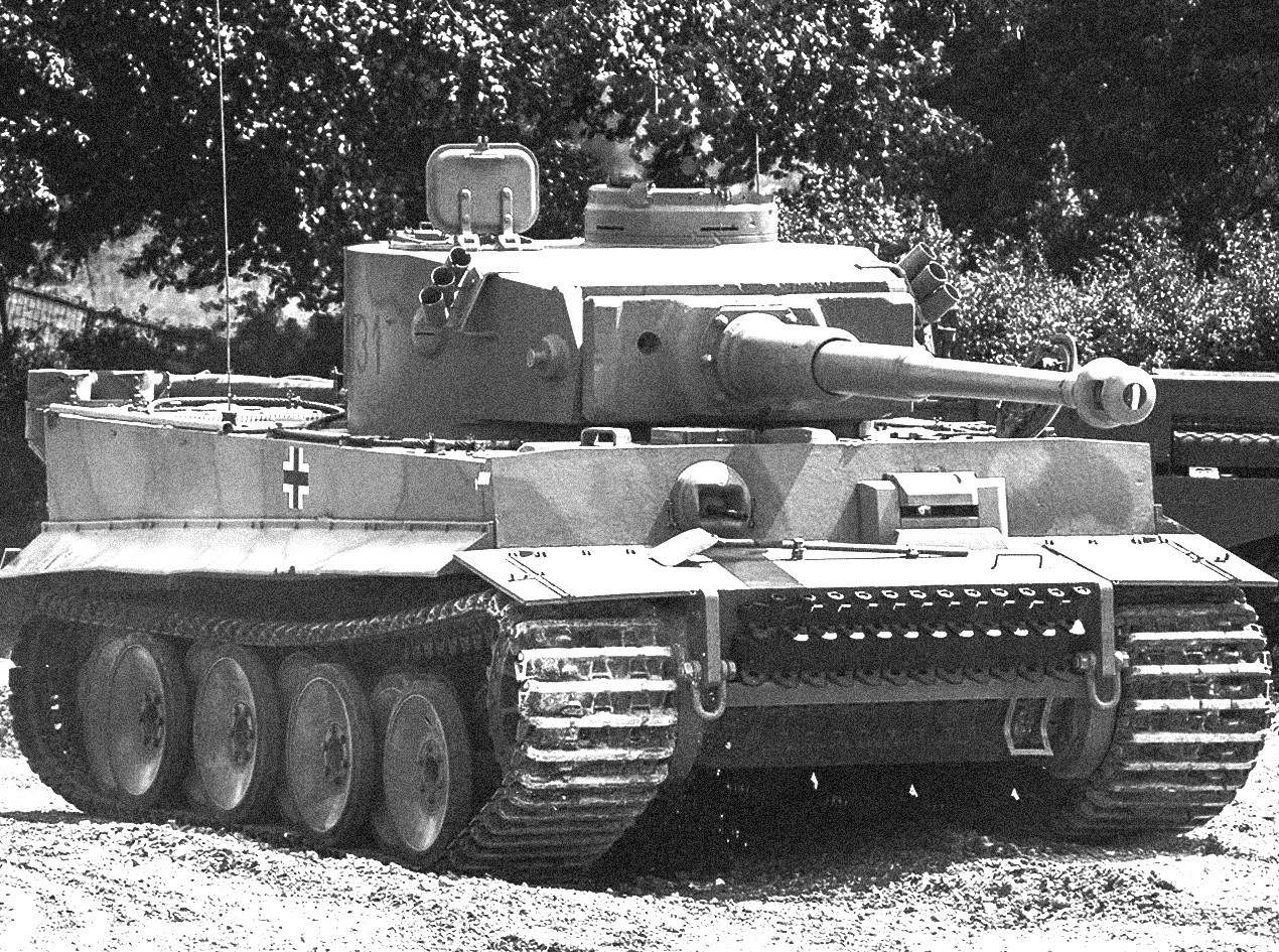 Nemški tank Pz.Kpfw.VI Tiger je bil udarna moč SS-ovskih tankovskih enot.