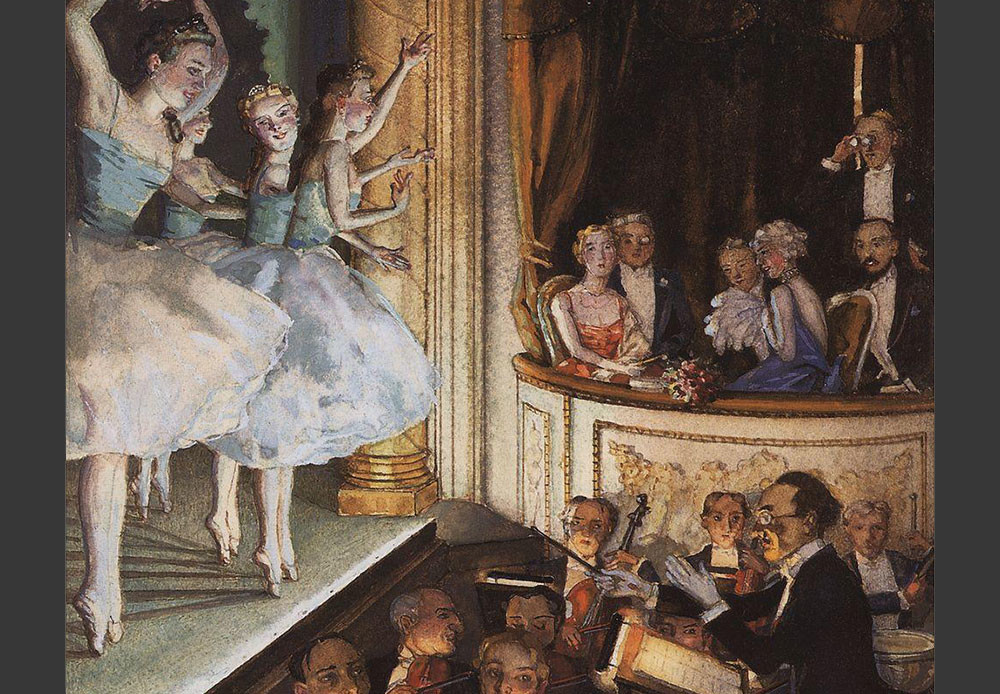Ballet ruso, 1910.