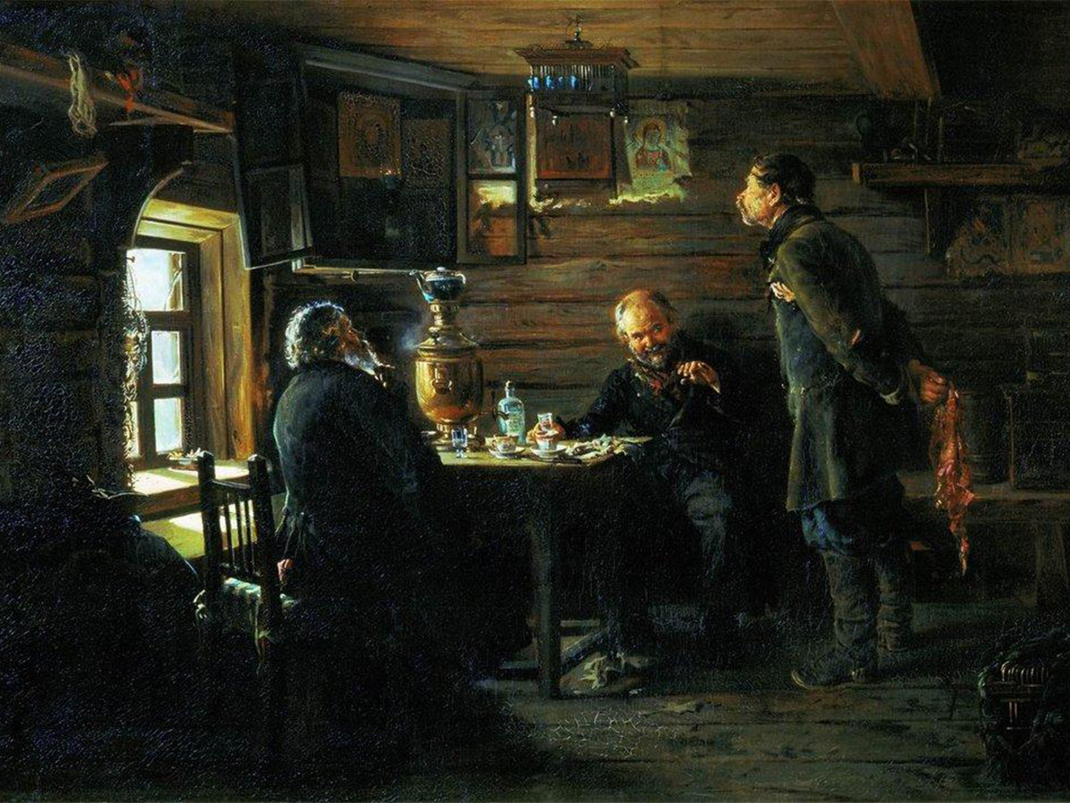 ‘Los aficionados de los ruiseñores’, 1873.