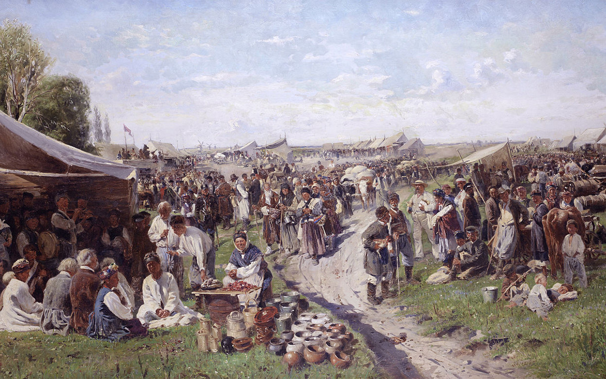 ‘Feria’ (de la serie ‘Pequeña Rusia’), 1885.