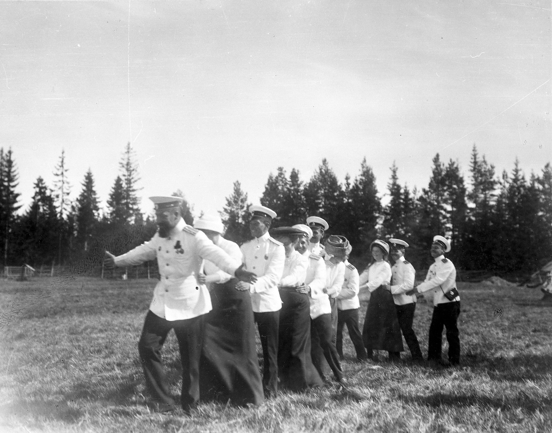 Momento de juego. Escollos finlandeses, 1911.