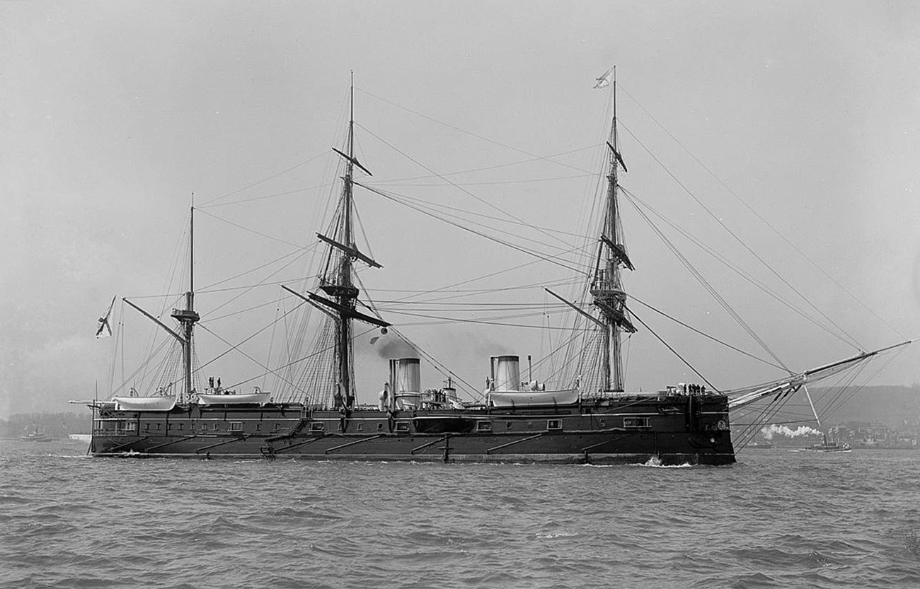 Battleship Dmitri Donskoi in 1893