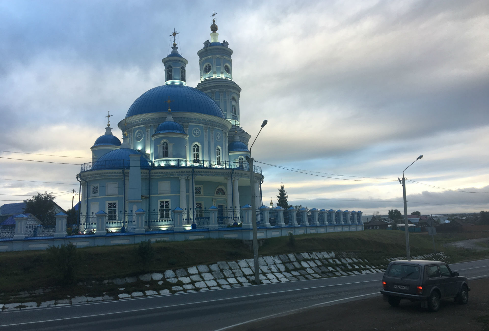Église à Telma, dans la région d'Irkoutsk.