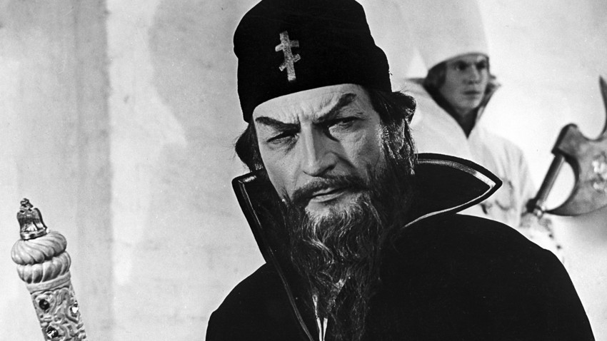Сцена из филма „Царска невеста“. Петар Глебов, народни уметник СССР-а, у улози цара Ивана Грозног.