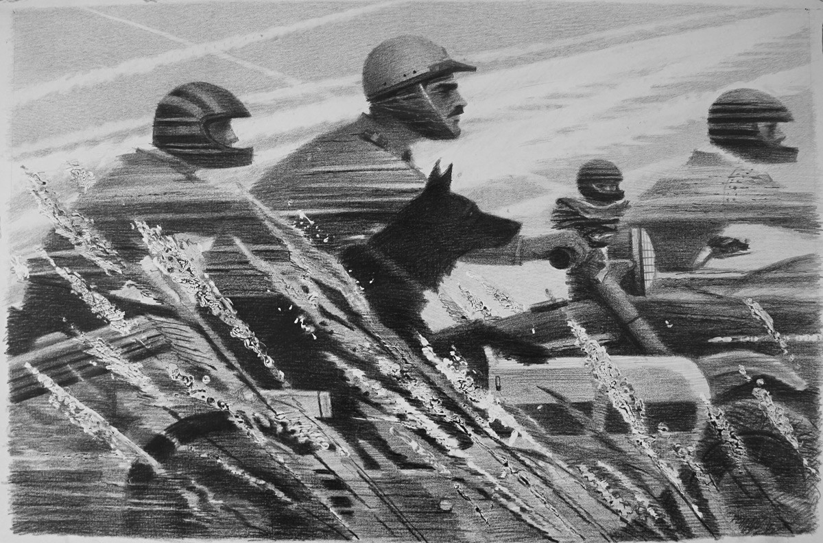 Вјачеслав Желваков „Такмичење“, 1990.