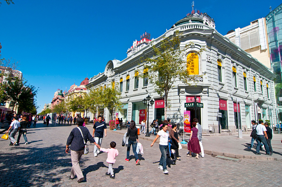 The European-style High St. in Daoli