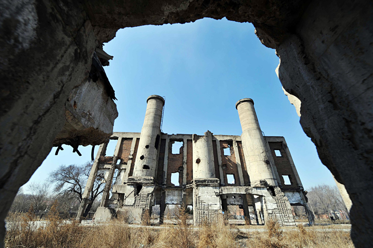 The ruins of Unit 731