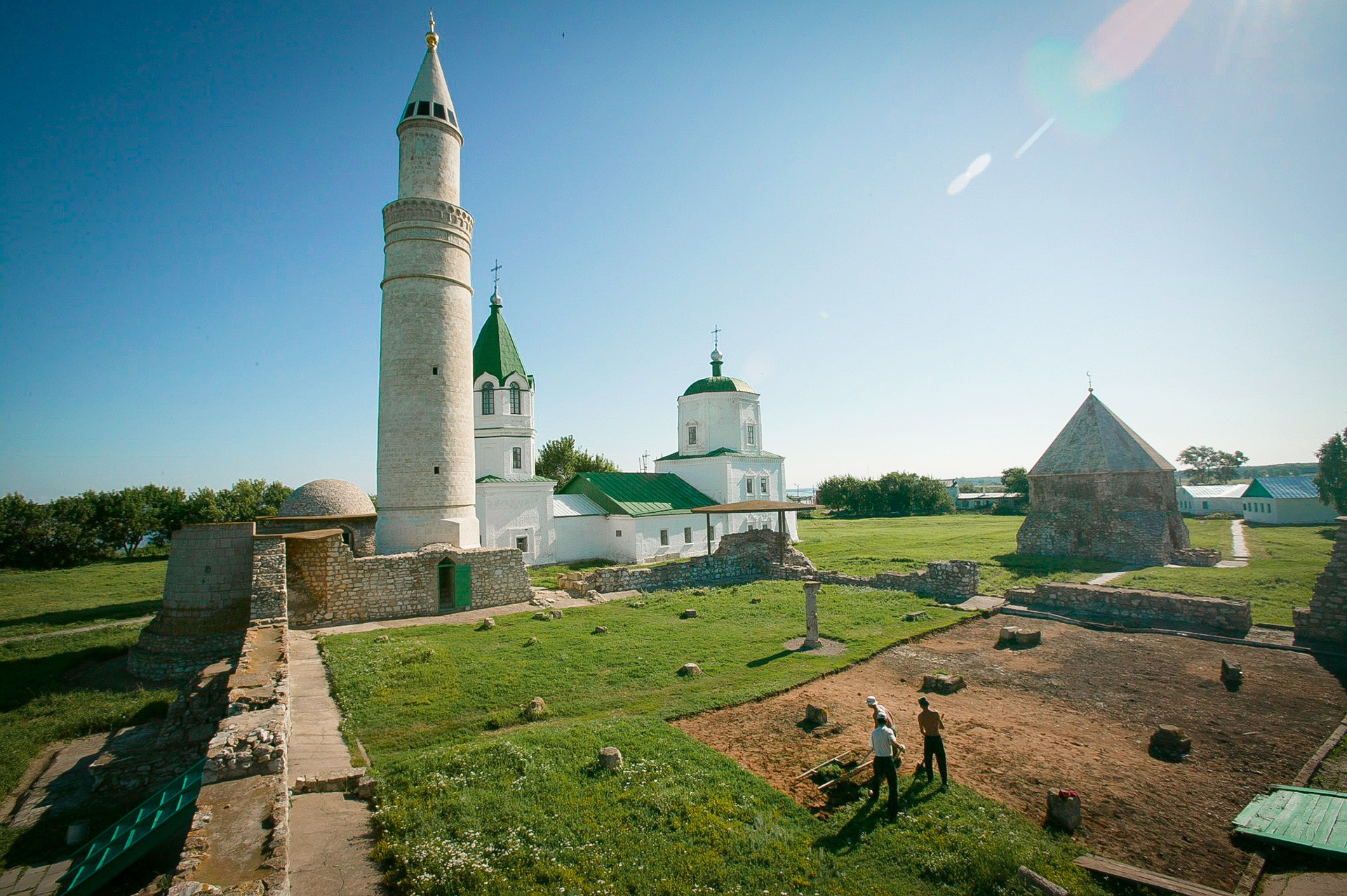 Museum Peninggalan Bersejarah Bolgar di Bolgar, Tatarstan.