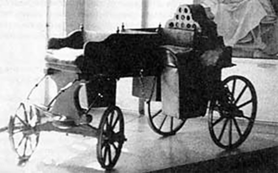 A late reconstruction of Shamshurenkov's ‘self-propelling carriage’