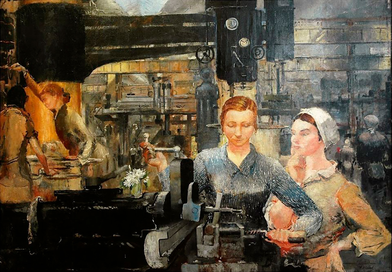 Soviet 13 Masterpieces Of Socialist Realism By Yuri Pimenov PICS 
