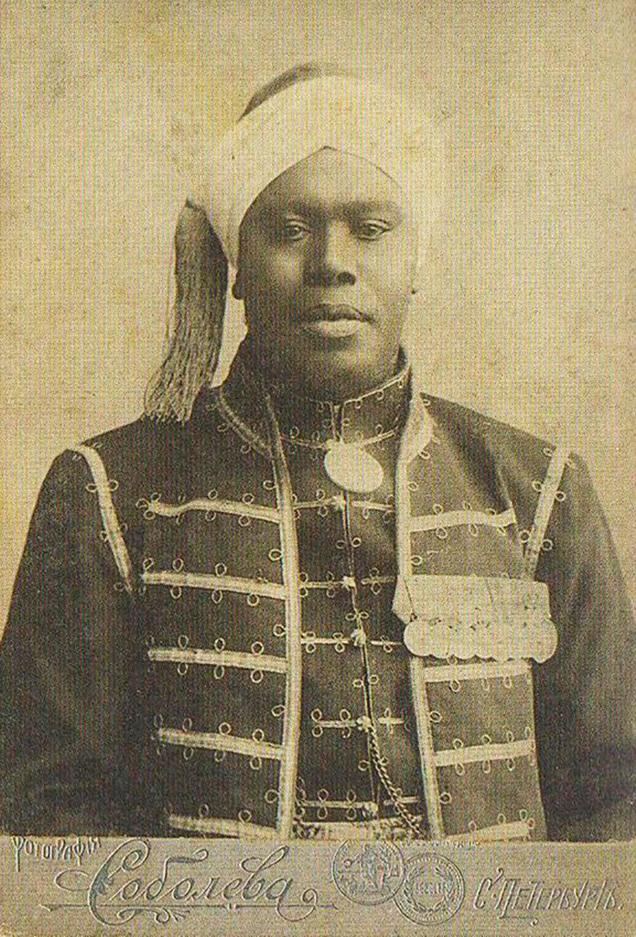 George Maria, an arap from Cape-Verde, who settled in Russia.