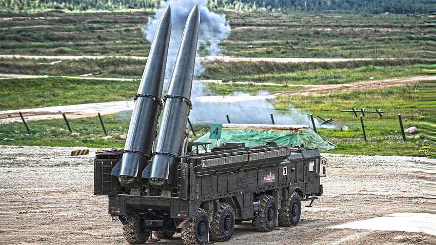 Оперативно-тактички ракетни систем 9К720 „Искандер-М“

