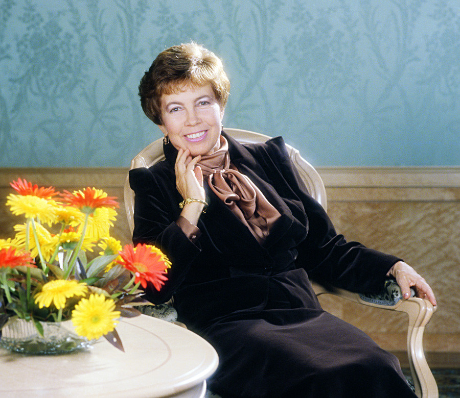 Raísa Gorbachova en 1986.