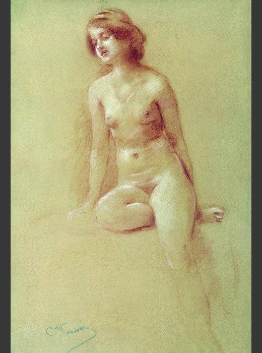 Konstantin Makovski (1839-1915): Goli model