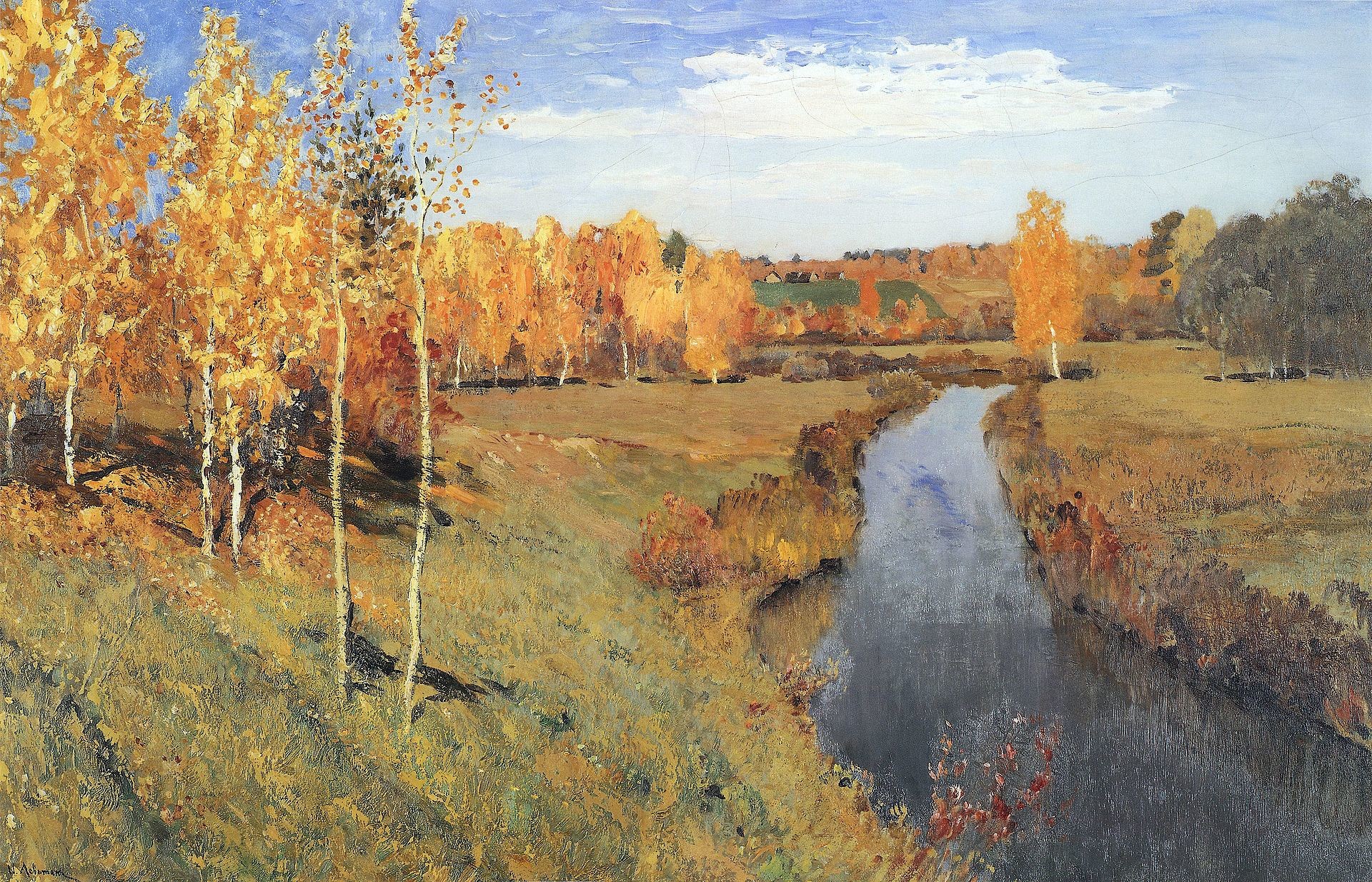 “Outono Dourado”, 1895.