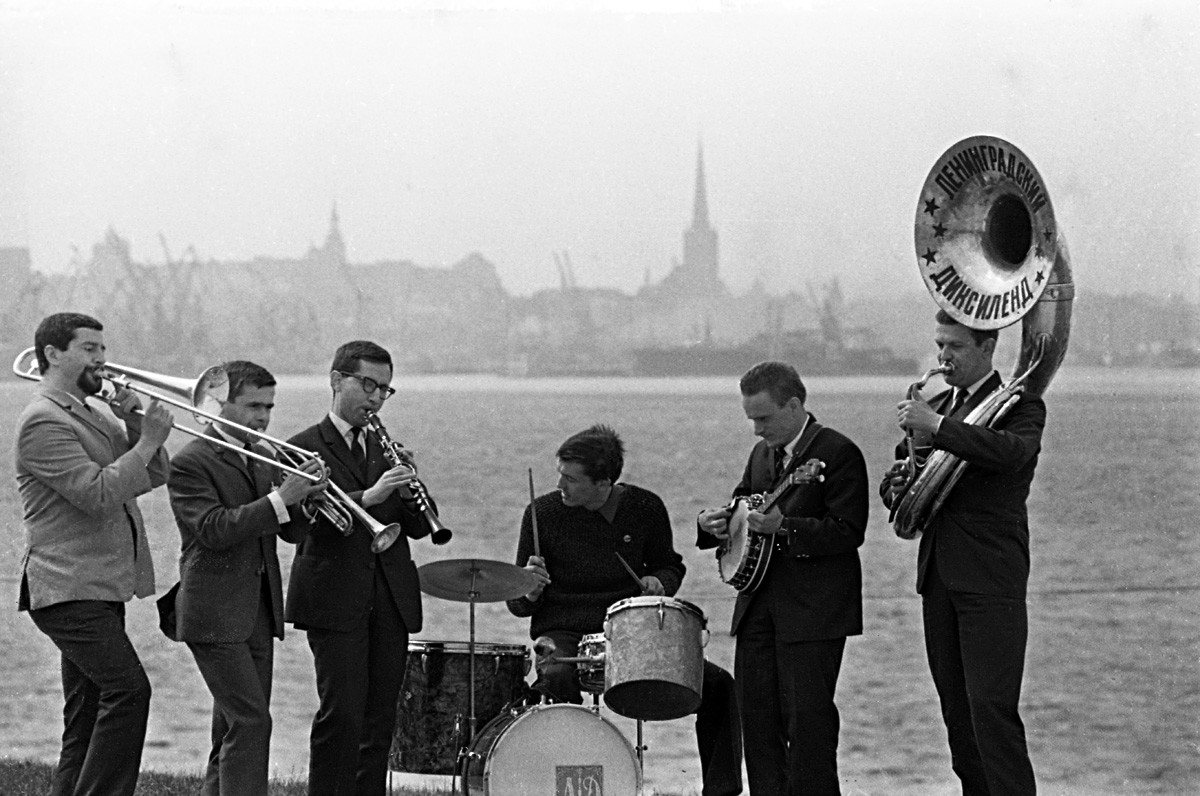 レニングラードのディキシーランド・ジャズ。1967年。