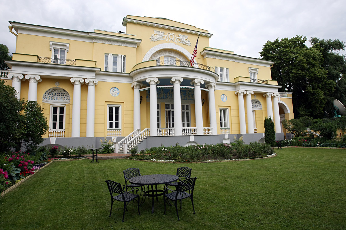 Casa Spaso. residencia de los embajadores de EE UU en Rusia desde 1933.