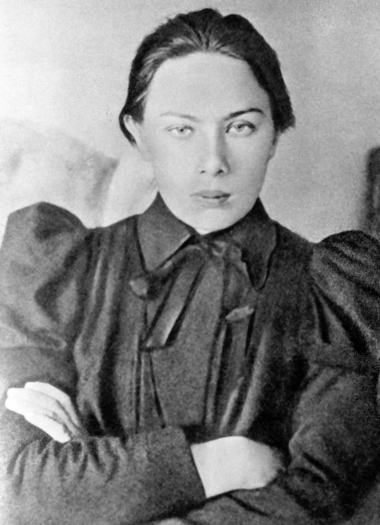 Надежда Крупская, жена Ленина.