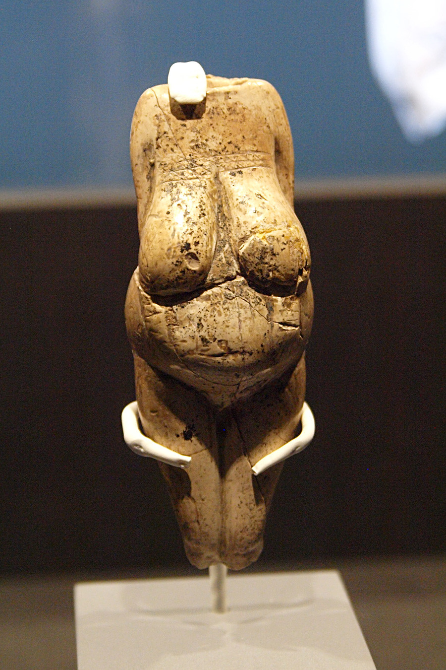 コスチョンキで発見された古代の女性の小像。コスチョンキの「ヴィーナス」
