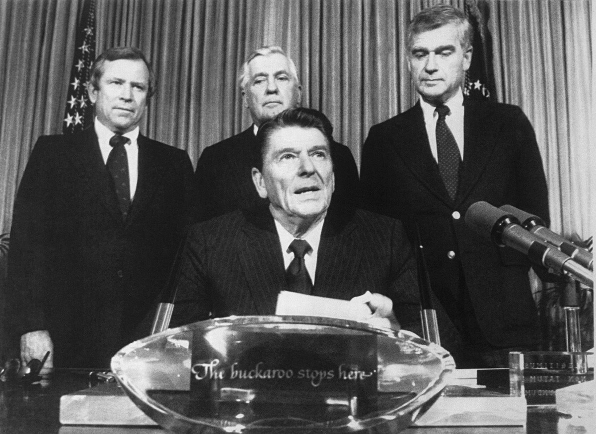Ronald Reagan memusuhi Uni Soviet sejak awal masa jabatannya.