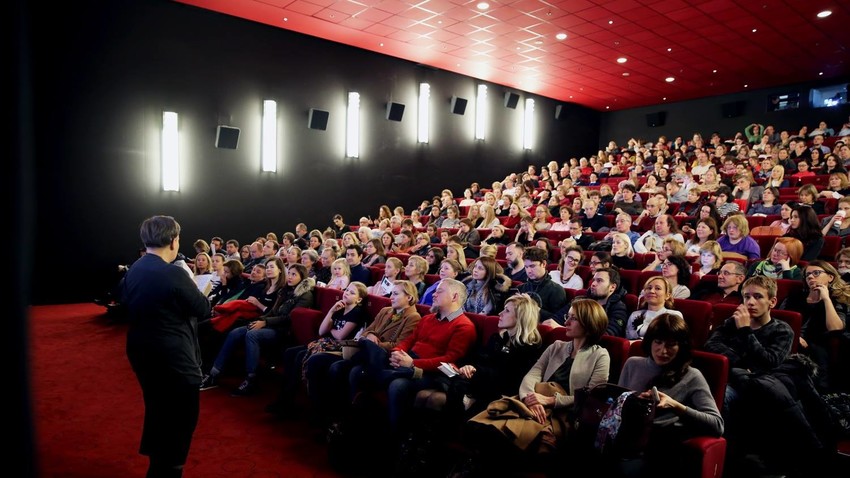 Sala affollata per l'edizione precedente del festival RIFF