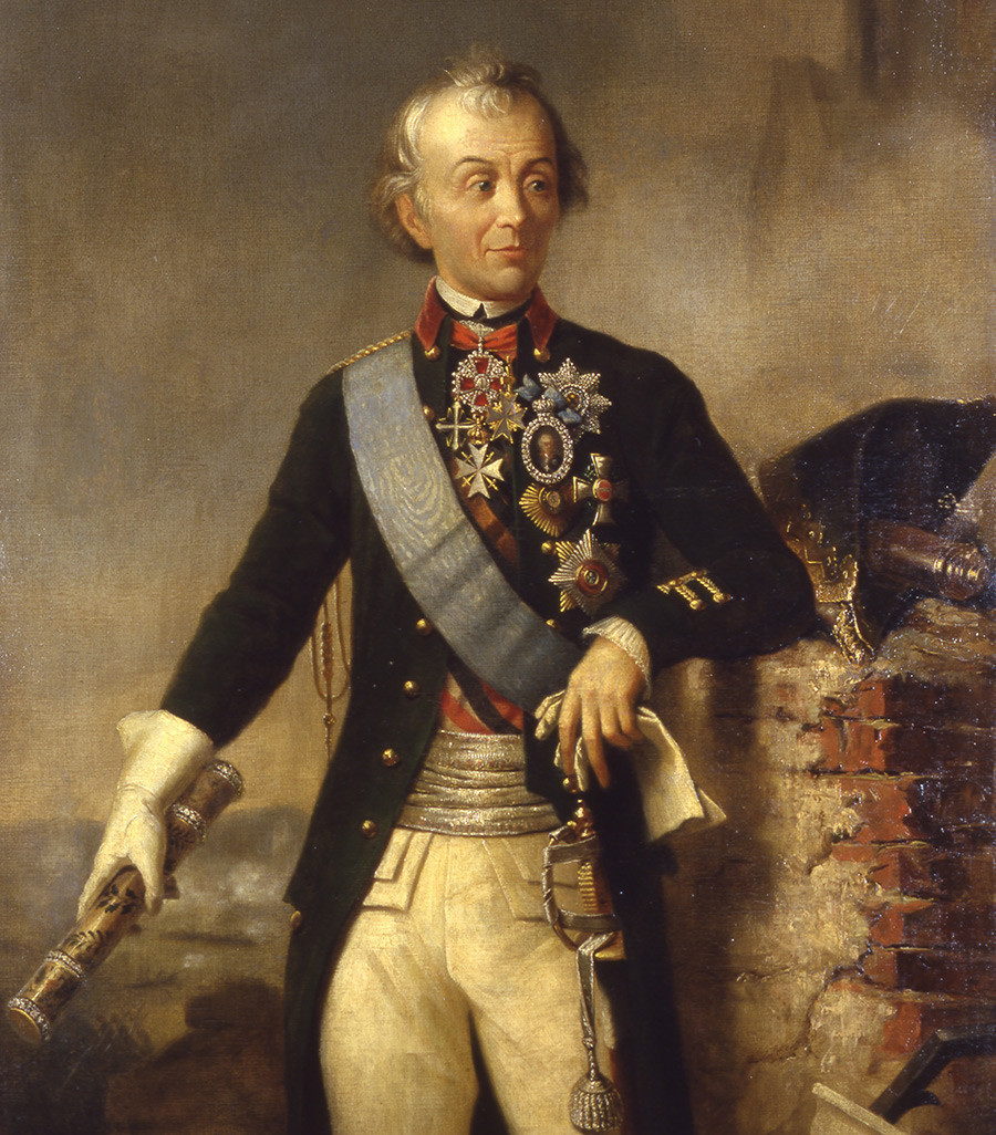 суворов командовал полком в 16 лет