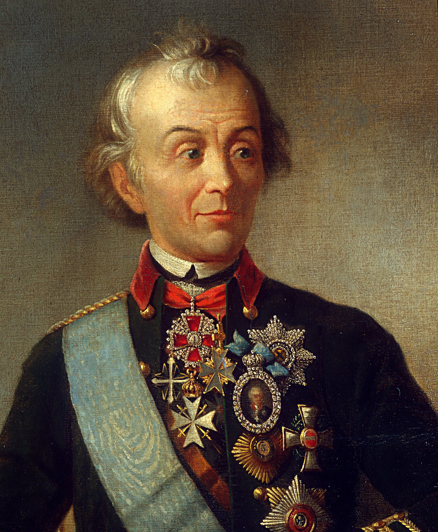 Aleksander Vasiljevič Suvorov, grof Ramnicki in italijanski knez (1729-1800), ruski generalisimo in eden od največjih ruskih vojskovodij