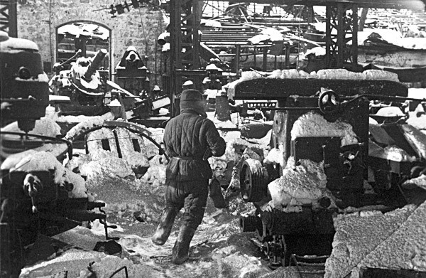 Batalla por la planta Barricadas durante la Segunda Guerra Mundial.