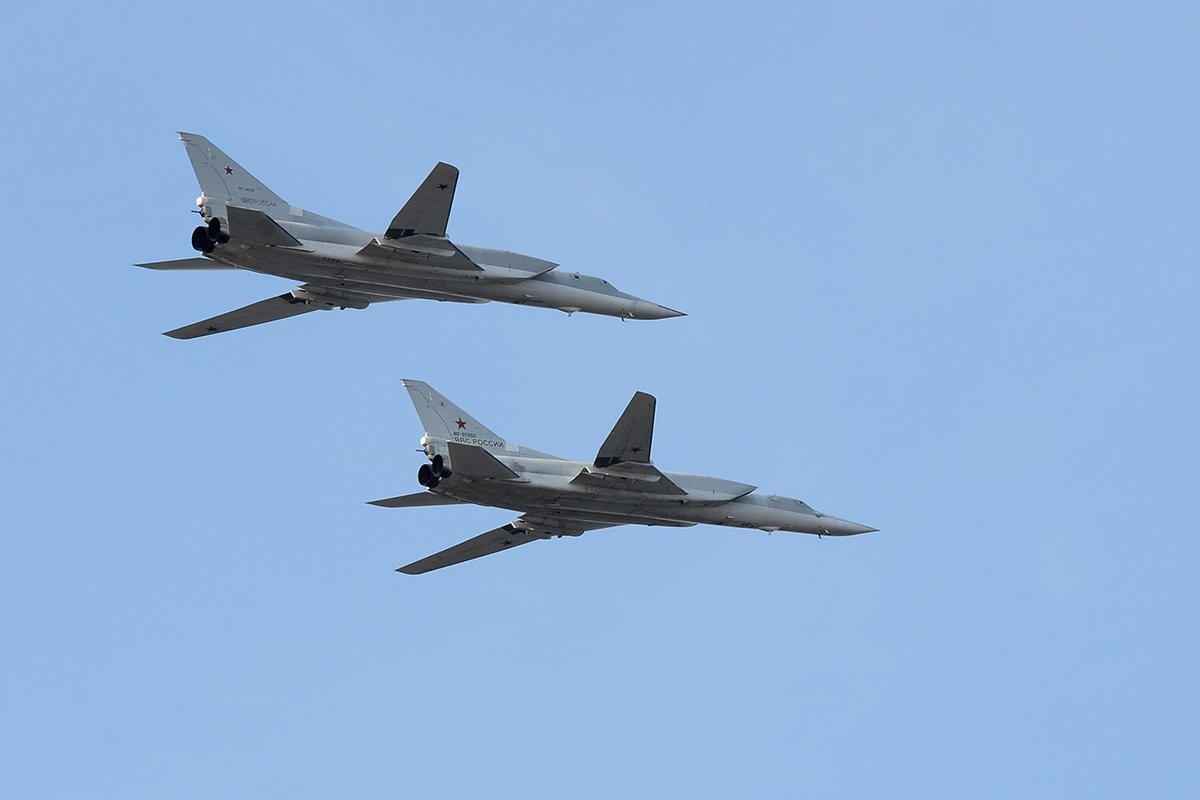 Бомбардери ракетоносци Ту-22М3.
