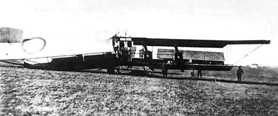Der schwere Bomber Ilja Muromez, 23. April 1916