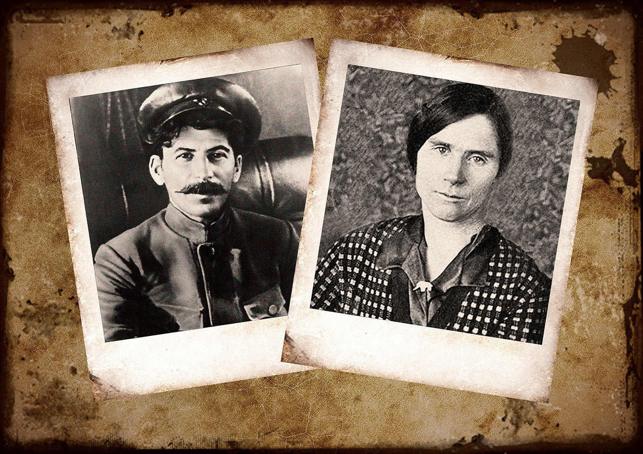 Stalin und Lida Pereprygina