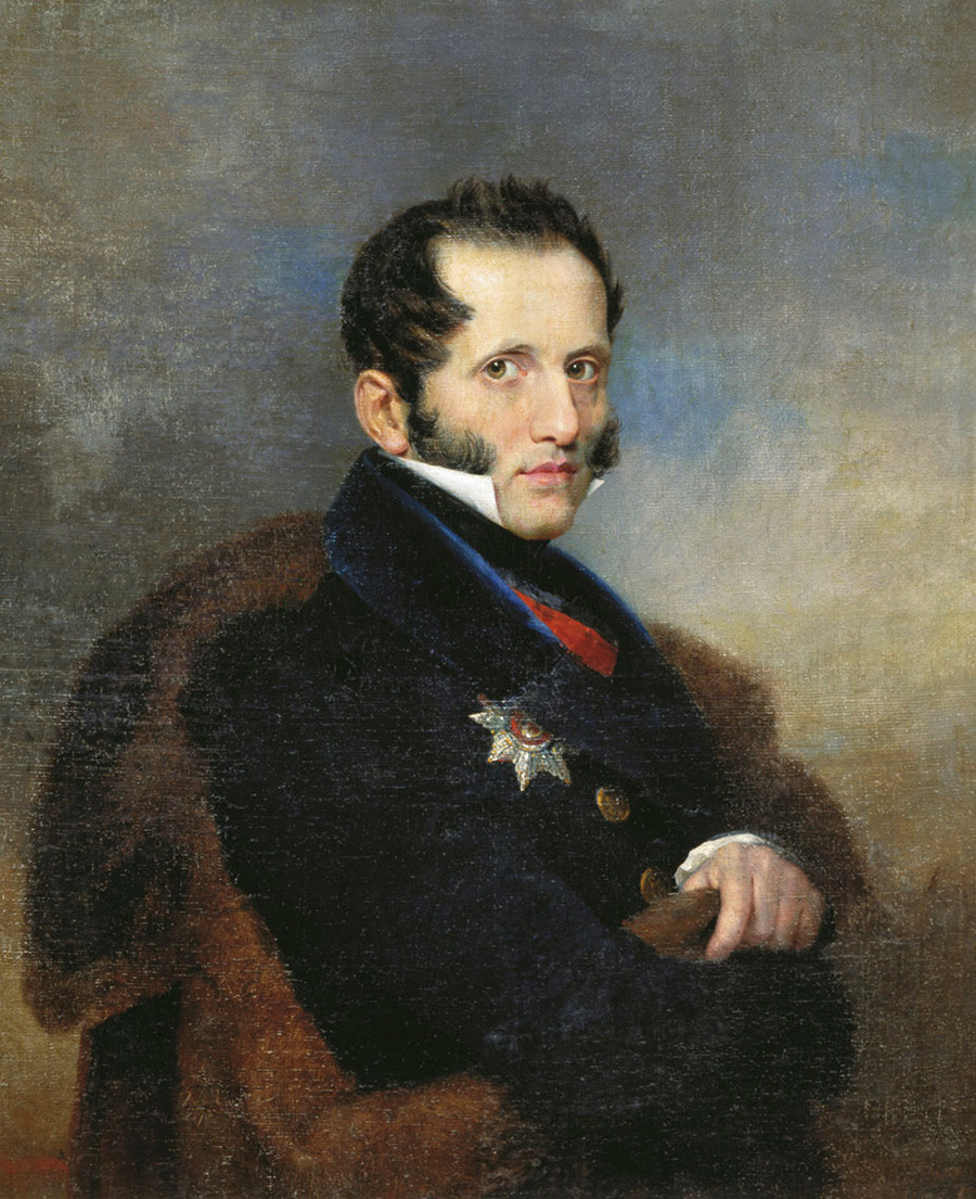 Sergei Uwarow (1786 – 1855), russischer Bildungsminister (1833 - 1849), Autor der 