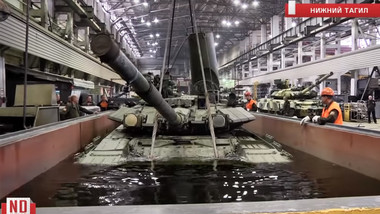 Тенк Т-90 „на капење“ (ВИДЕО)