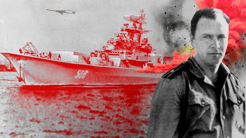 Protipodmorniška fregata Storoževoj. Stotnik tretjega ranga Valerij Sablin je leta 1975 nameraval podžgati veliko revolucijo, ki bi pretresla vso ogromno Sovjetsko zvezo.