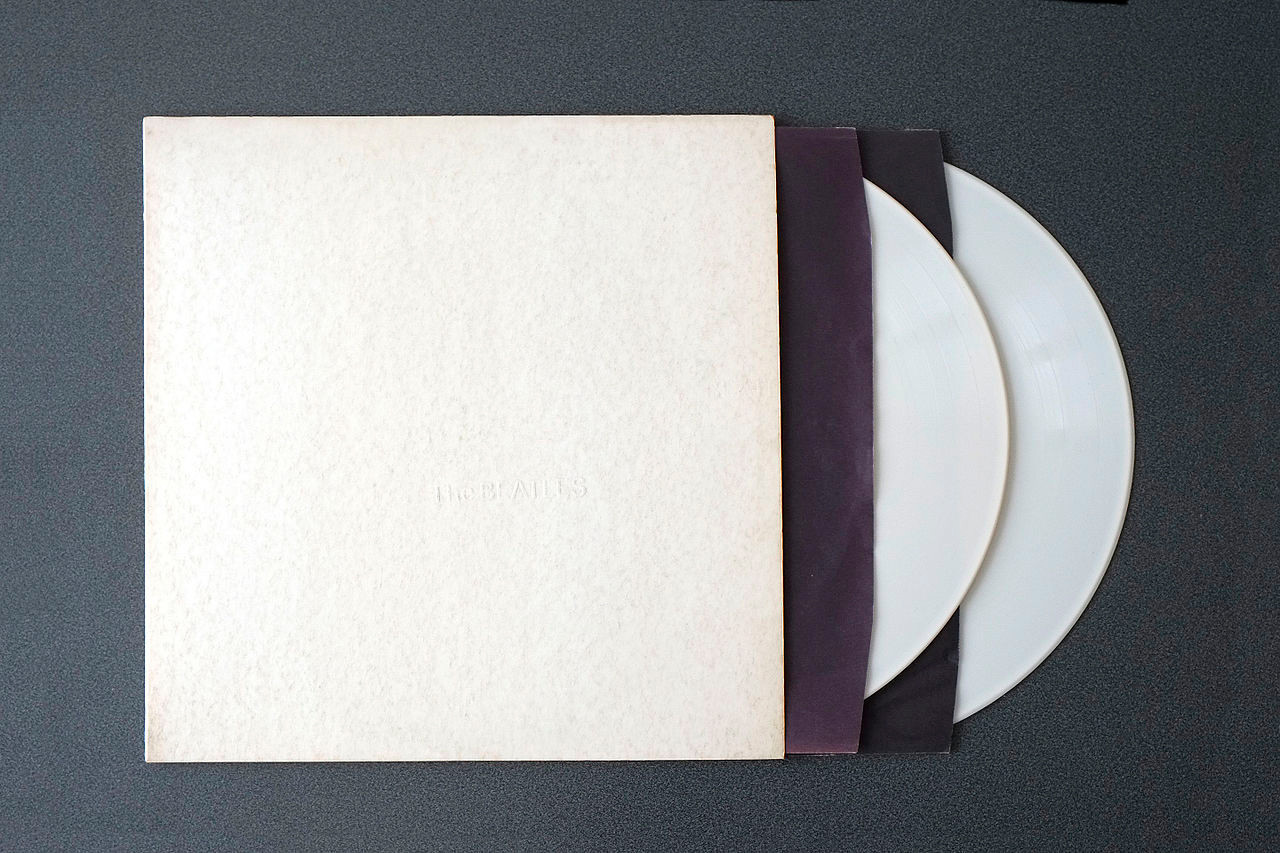 Album self-titled The Beatles, alias 'The White Album'.