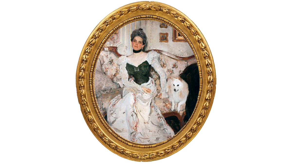 ヴァレンティン・セローフが描いたジナイダ・ユスポワ。 1900-1902年。