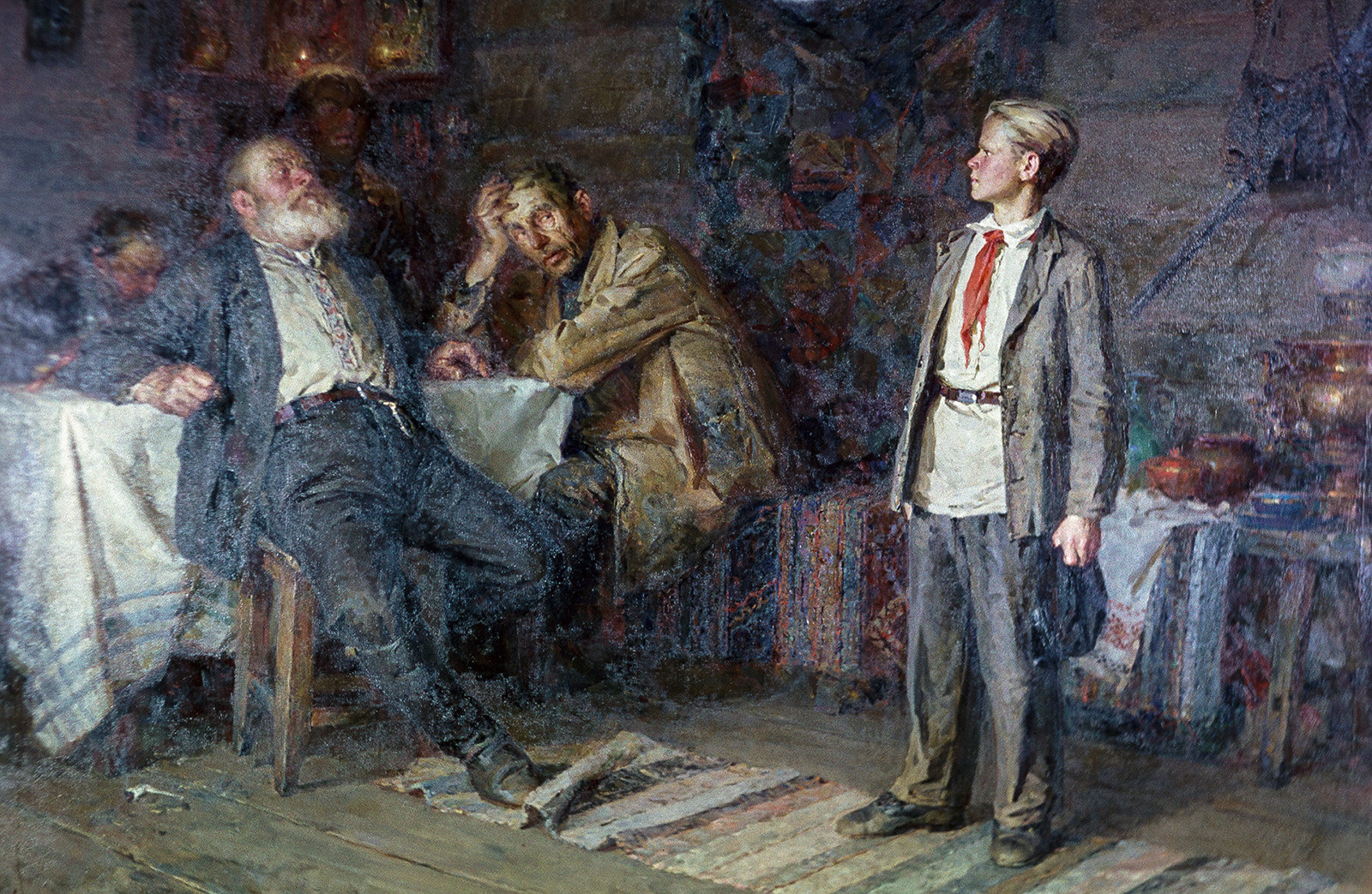 'Pavlik Morozov' by Nikita Chebakov, 1952