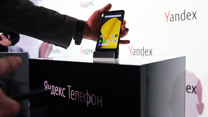 Peluncuran smartphone baru Yandex.