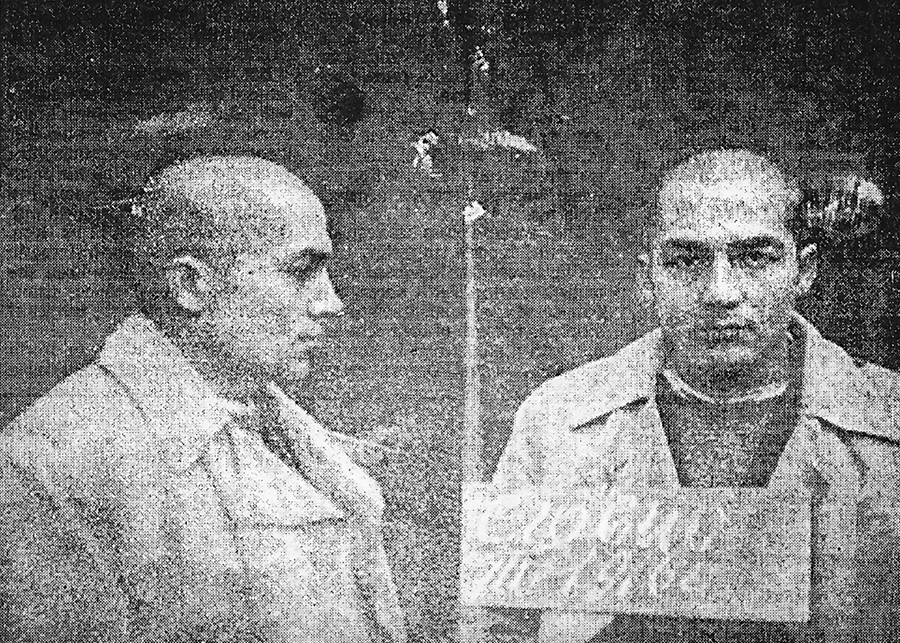 Thomas Sgovio arrested in USSR on March 21, 1938.