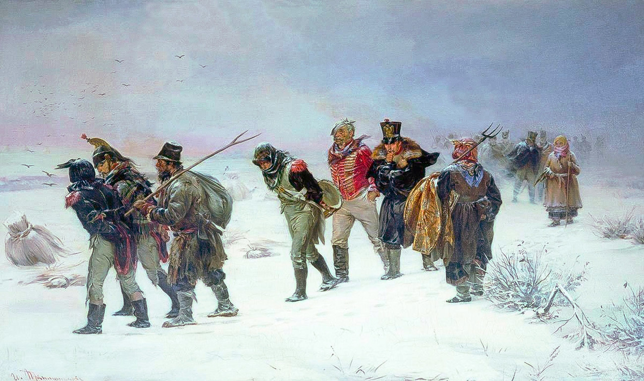 Rückzug der französischen Armee aus Russland, 1812
