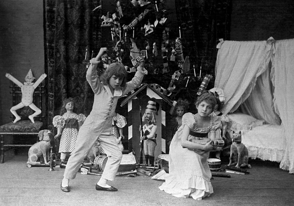 Cena do balé ‘O Quebra-Nozes’, de Piotr Tchaikovsky, no Teatro São Petersburgo, 1892. 