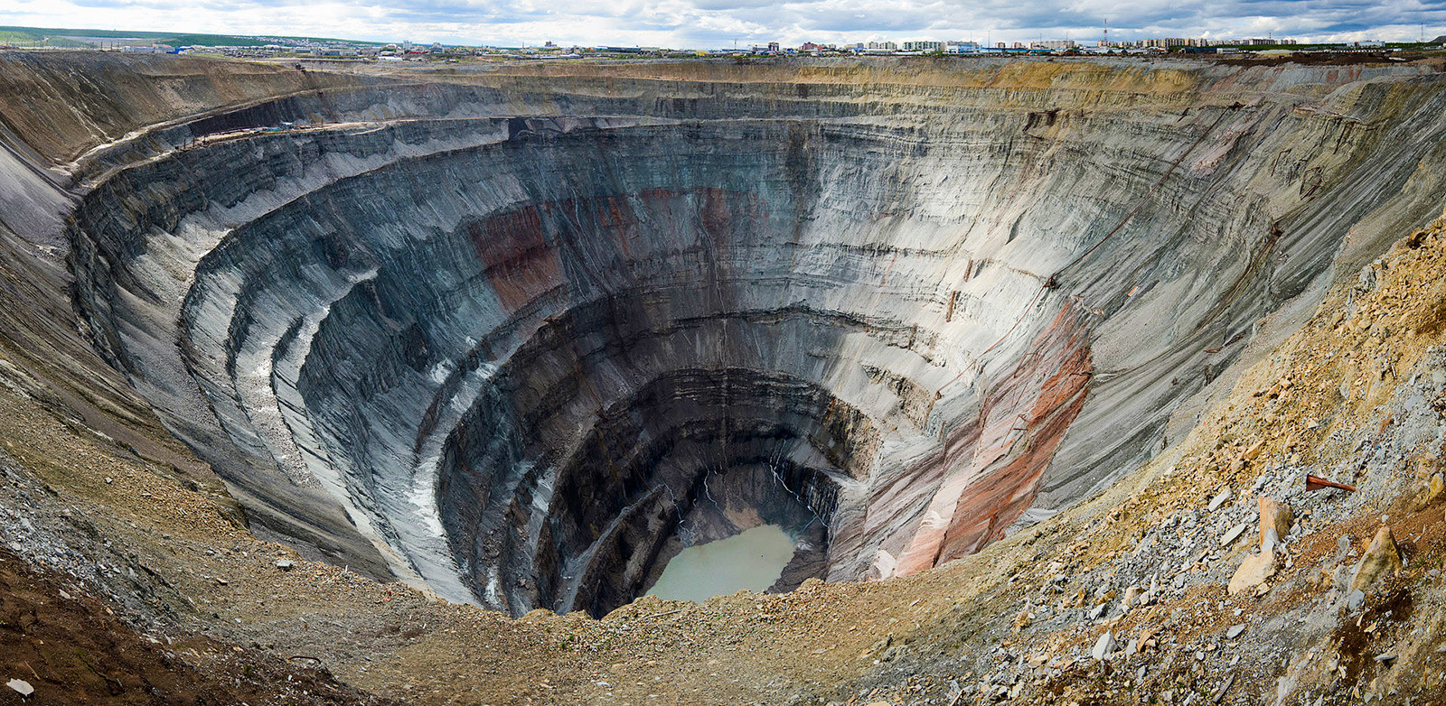 Mir diamond mine